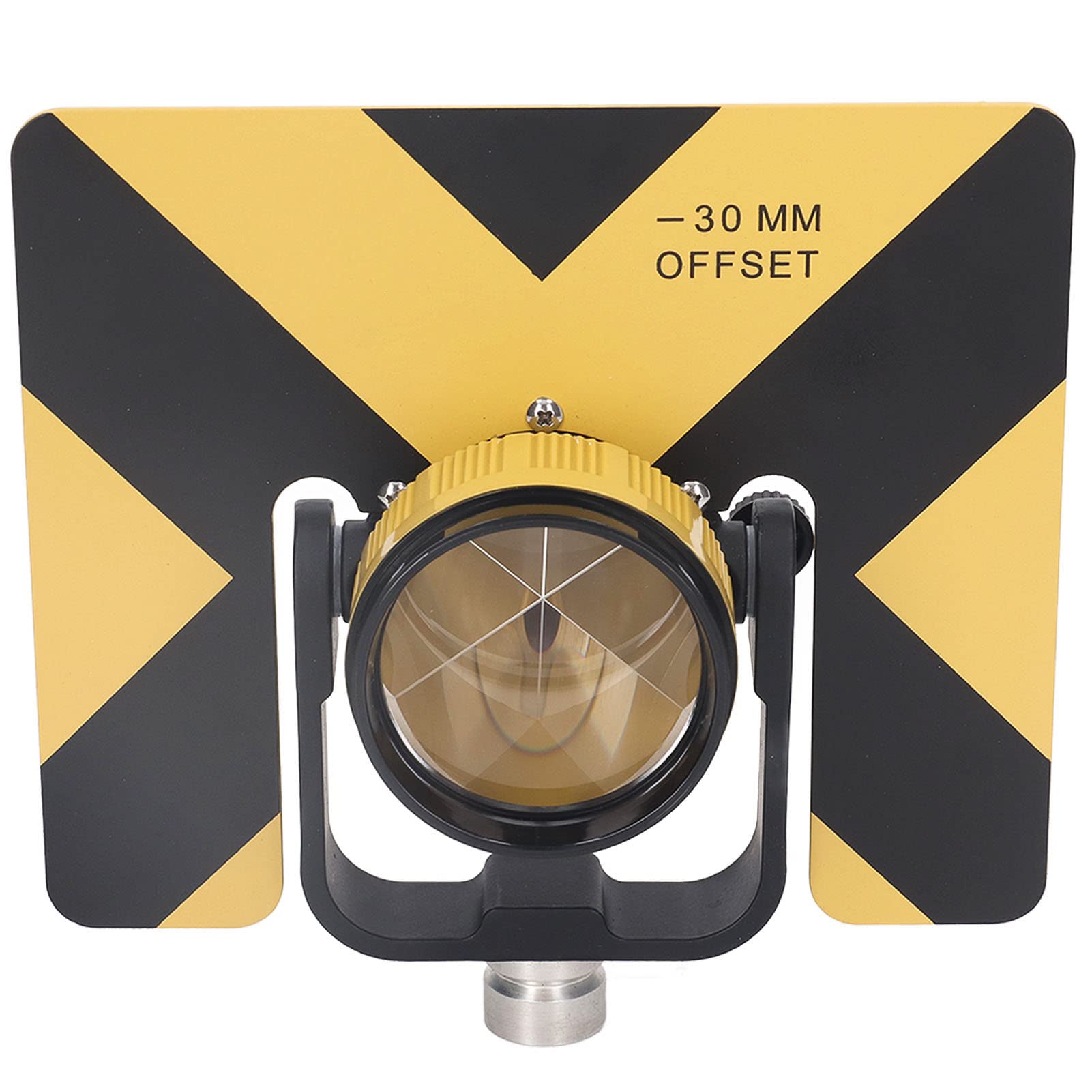Prisma de Topografía Prisma de Inclinación única con Tablero 64 Membrana Roja Topografía de la Tierra Estación Total Accesorios para Herramientas de Topografía