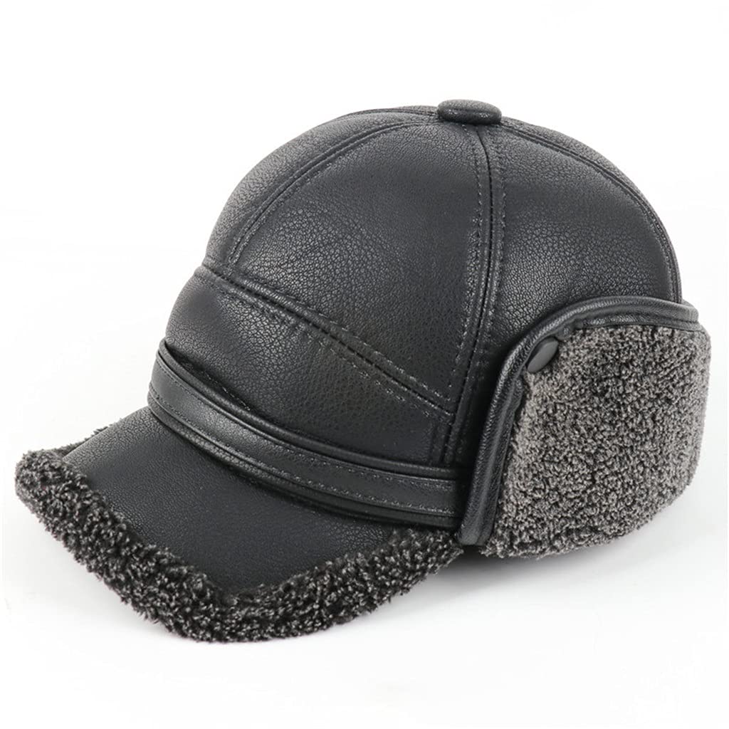 Chapeau en velours doublé coton chaud pour homme et femme D-7 5-8