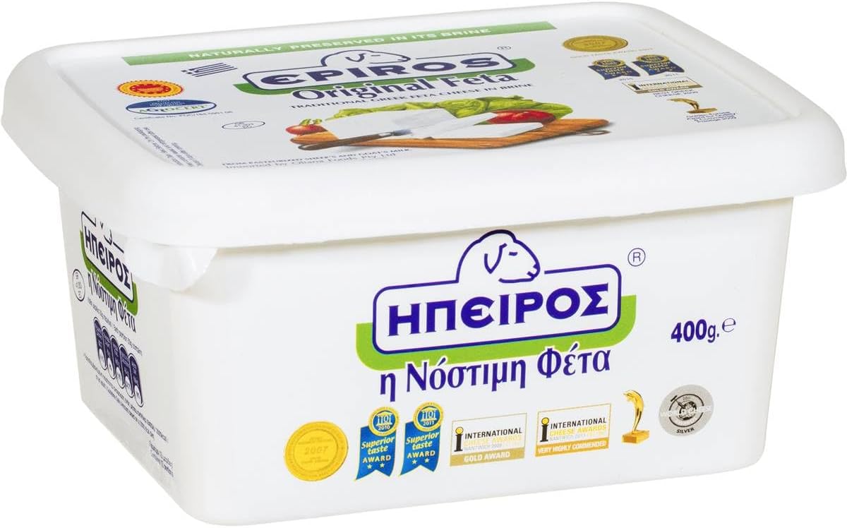 Epiros Original Feta Packed in Brine - 14 oz