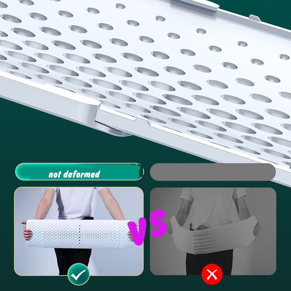 Deflettore Laterale del condizionatore d'Aria Anti-Soffio Diretto I deflettori di Ventilazione Laterali Regolabili aiutano a Raffreddare la circolazione dell'Aria di Riscaldamento
