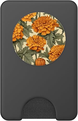 Miniatura 8 de PopSockets PopGrip estándar de acuarela Marigold Flower