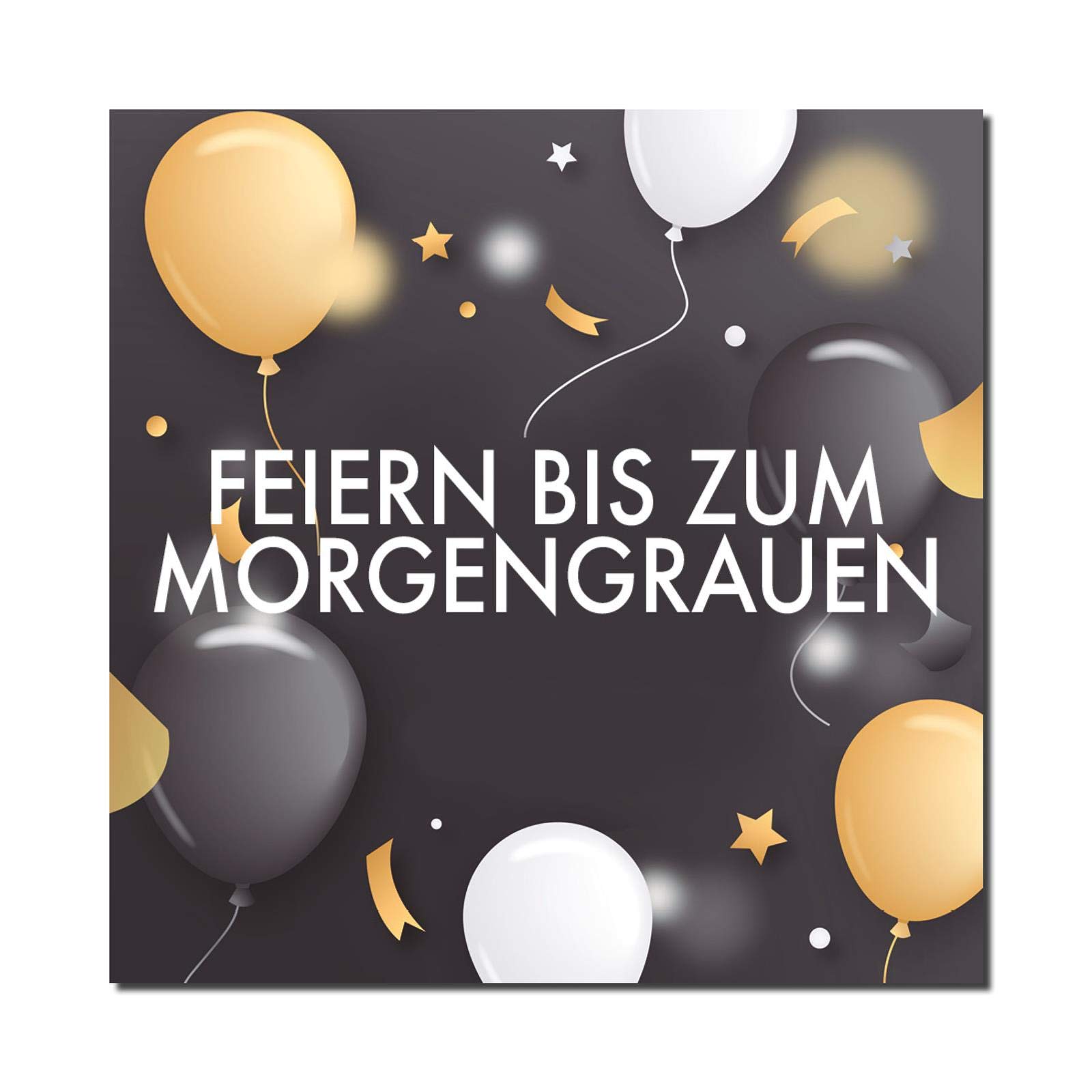 Carte d'invitation 18 ans Balloon Party