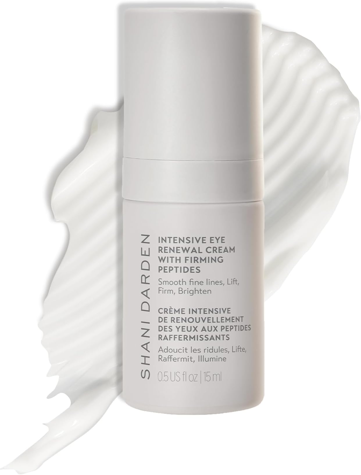 Intensive Eye Renewal Cream, Hydrating Under Eye Cream for Dark Circles, Fine Lines, Wrinkles & Crows Feet with Niacinamide, Shea Butter & Ceramide, Crease-Free & Makeup-Ready, 0.50 fl oz