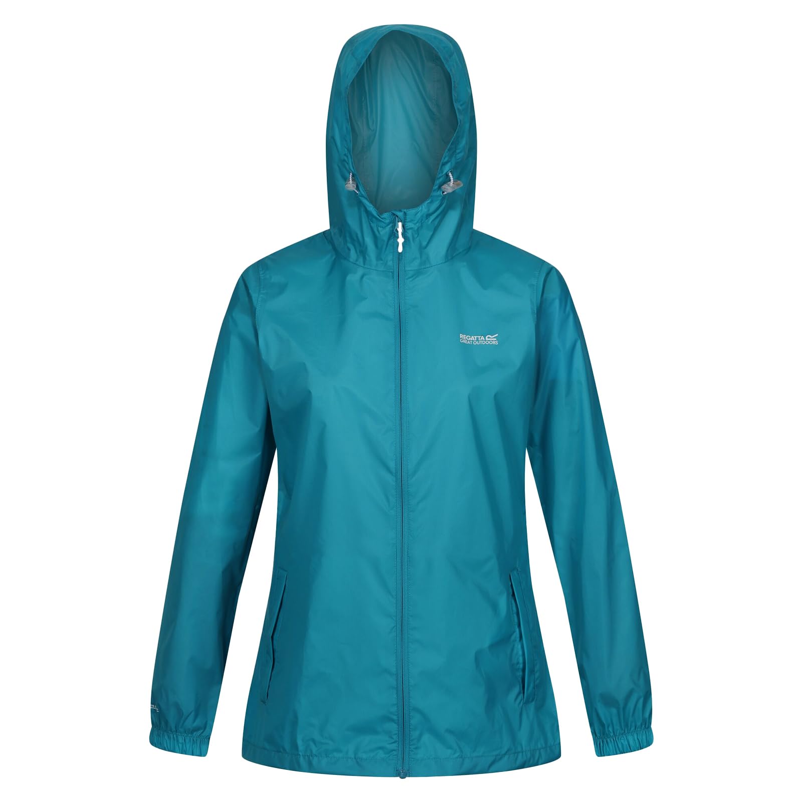 Regatta Womens Pack-It III Jacket Waterproof Pack Away Hiking Walking Coat 28 Black