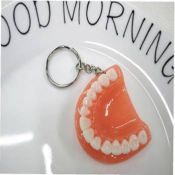 Amazon.co.jp: KJOET 面白い歯キーホルダー ハンギング オーナメント