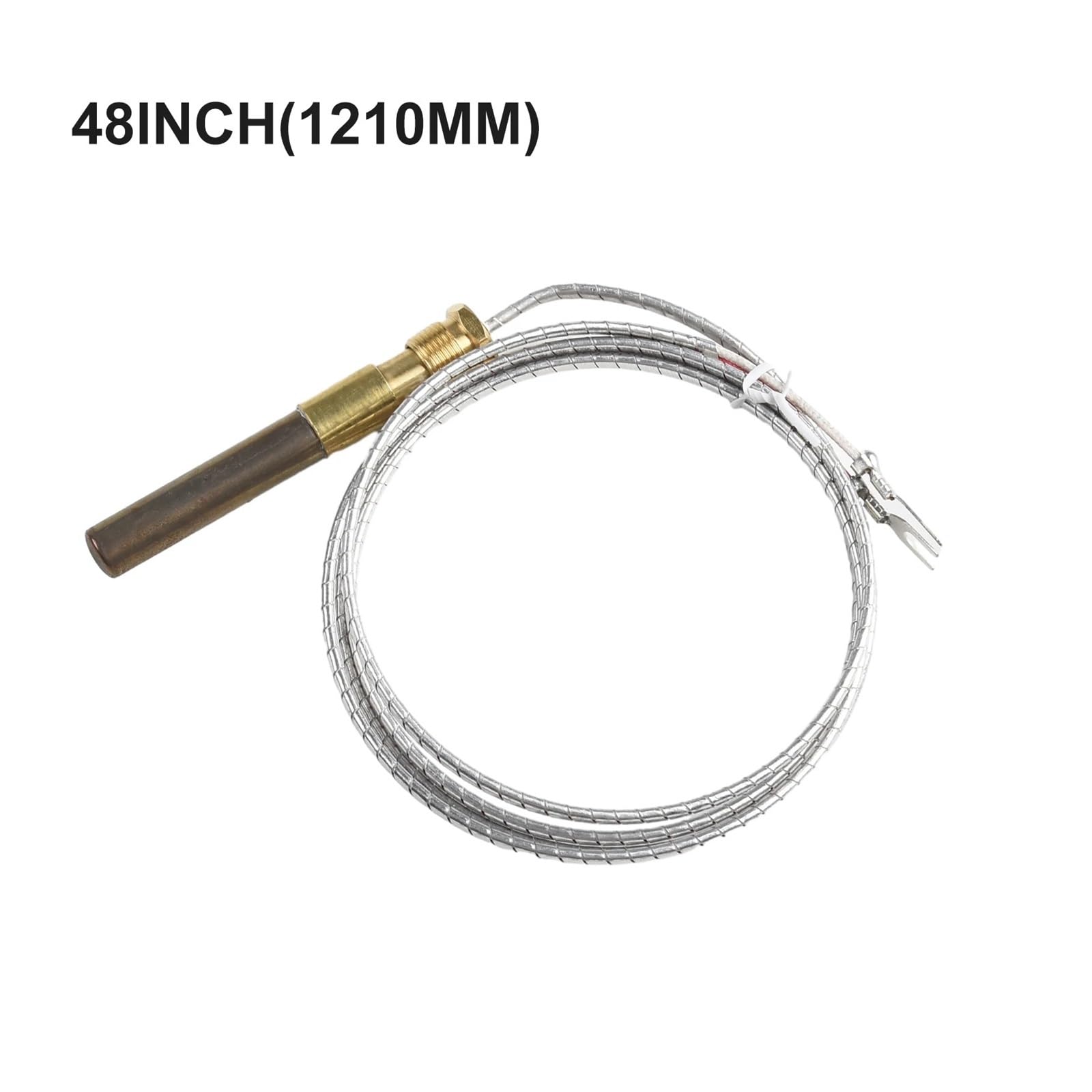 Sensor termopar alimentado por gas Control preciso de temperatura con termopila de cobre Gaes Chimenea Calentador Sensor de temperatura Generador Termopar