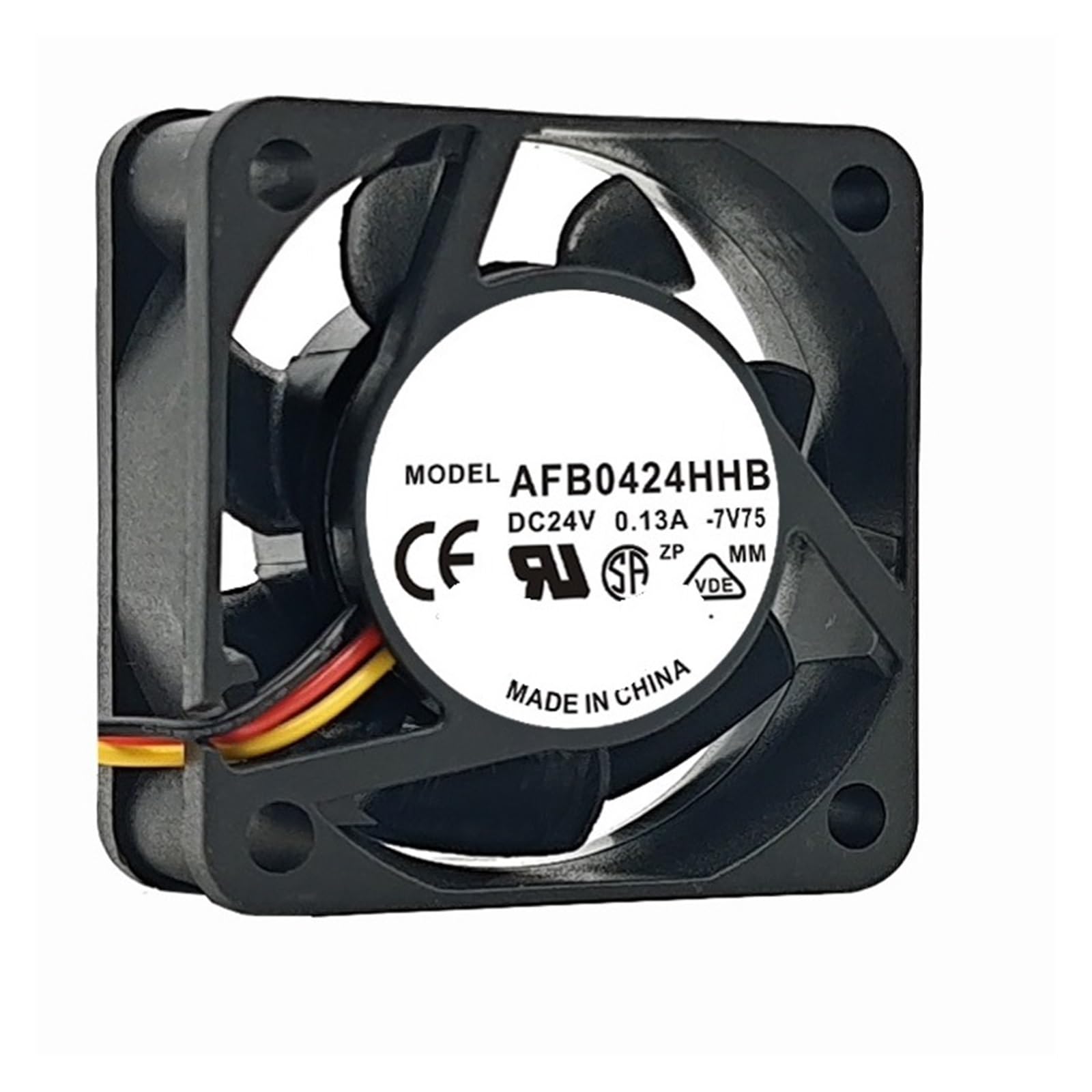 Ventilador de refrigeración AFB0424HHB de 24 V CC con 3 cables y 40x40x15 mm