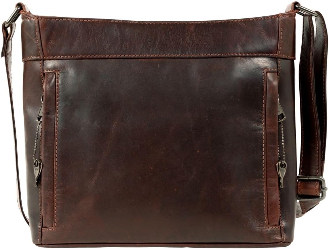 Lady Conceal's Leather Crossbody Concealed Carry