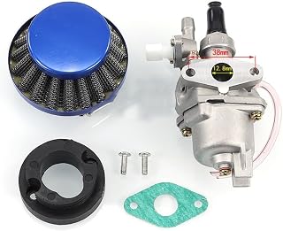 Carburador con filtro de aire para dos motores de 49 cc, construcción fiable para un mejor rendimiento del motor