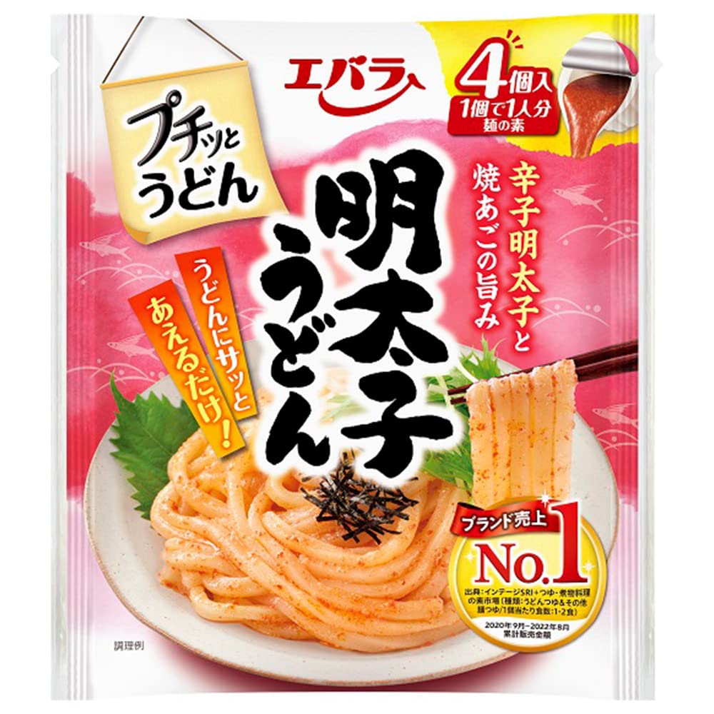 Amazon.co.jp: プチッとうどん明太子うどん 88g×4個 : 食品