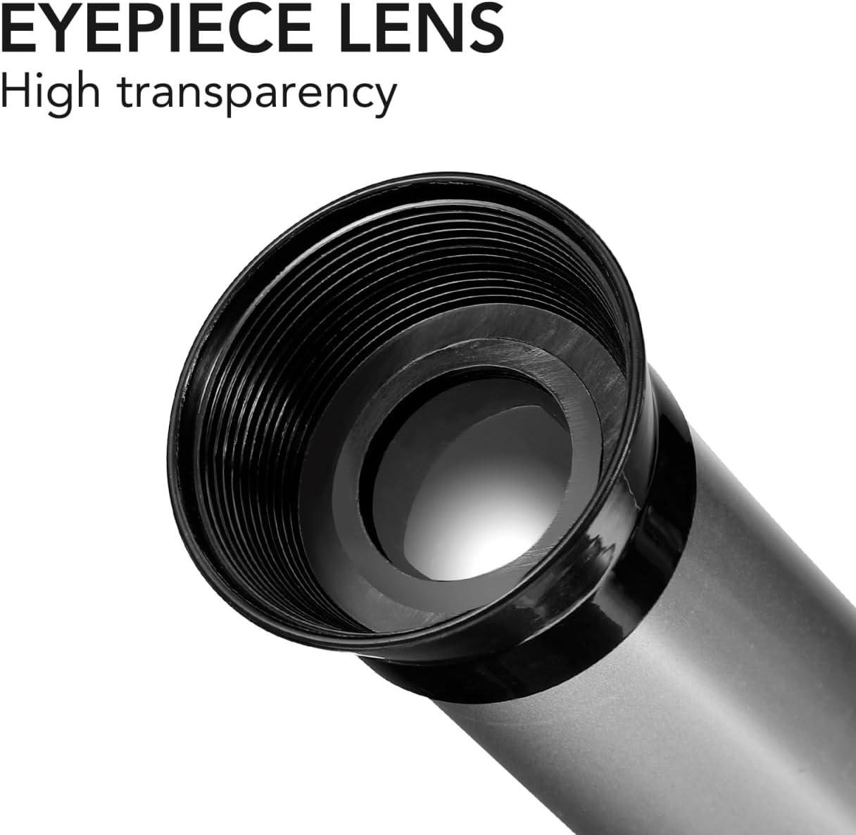 Yardwe Single Tube Retractable Telescope for Fun Science Experiment Tool Silver Cultivate Interest Astronomy Present for Students