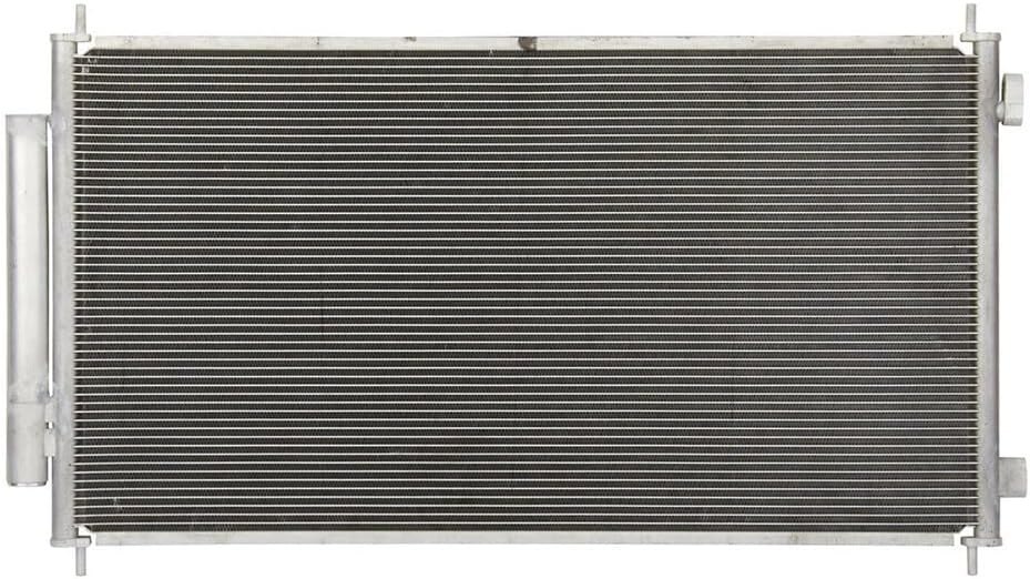 SCITOO 3599 Condenser and 13031 Radiator Fit 2007-2009 for Honda for CR-V 2.4L