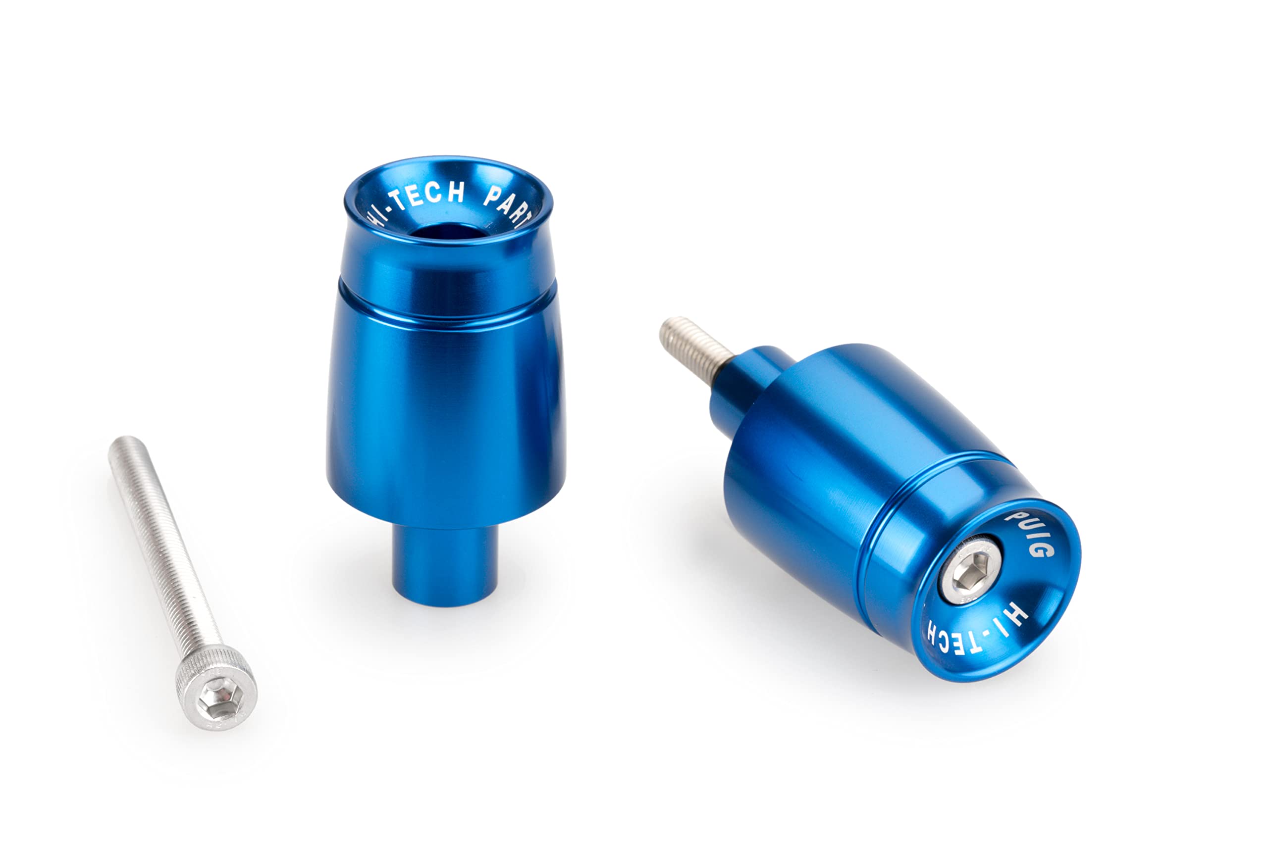 Puig 21031A Bar Ends Sport Model for Kawasaki Blue