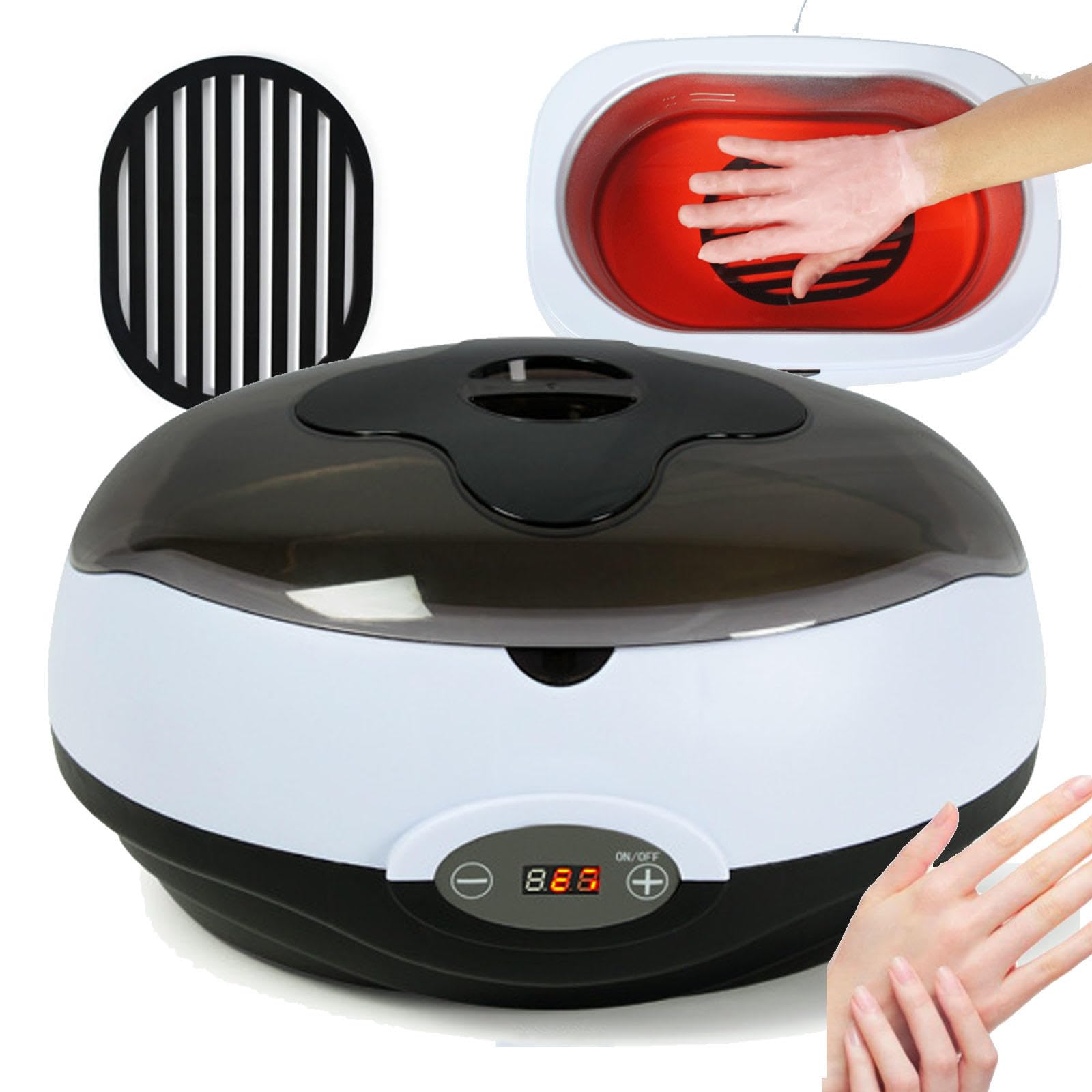 Macchina per Cera di Paraffina per Mani e Piedi, Bagno di Paraffina da 2800 Ml con Display della Temperatura Scaldacera per Paraffina per Spa Professionale e Salone di Bellezza per Uso