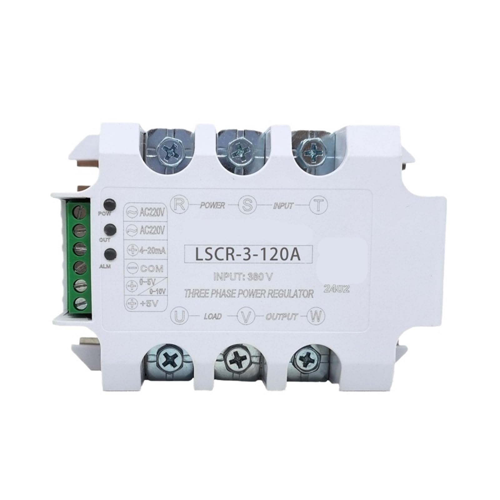 TSCFHGQI Three Phase 380V AC Voltage Regulator Module SCR 120A Isolated Voltage Regulator Module