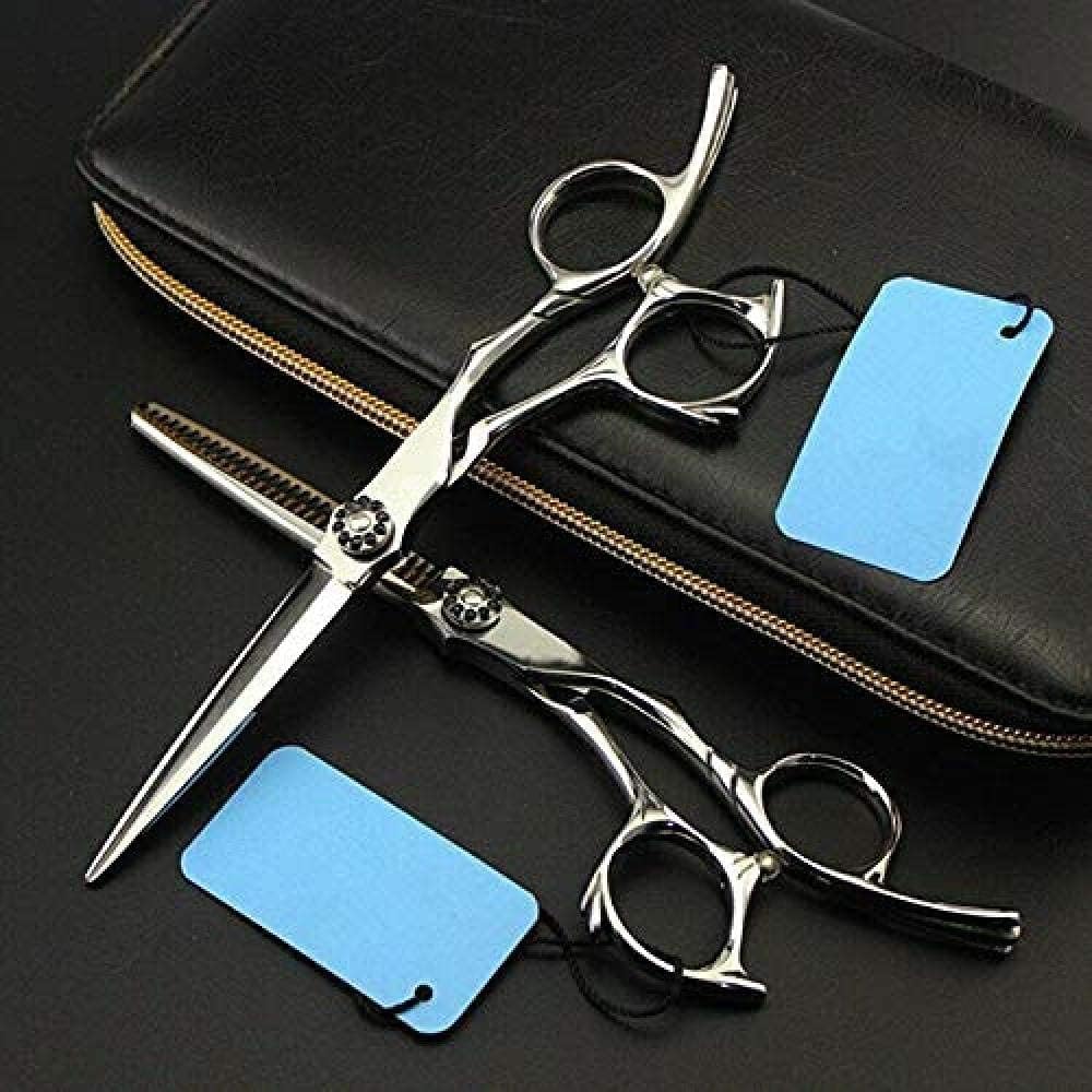 Barber Scissors Professional Cutting Barber Hair Salon Thinning Shears Hairdressing Scissors 6