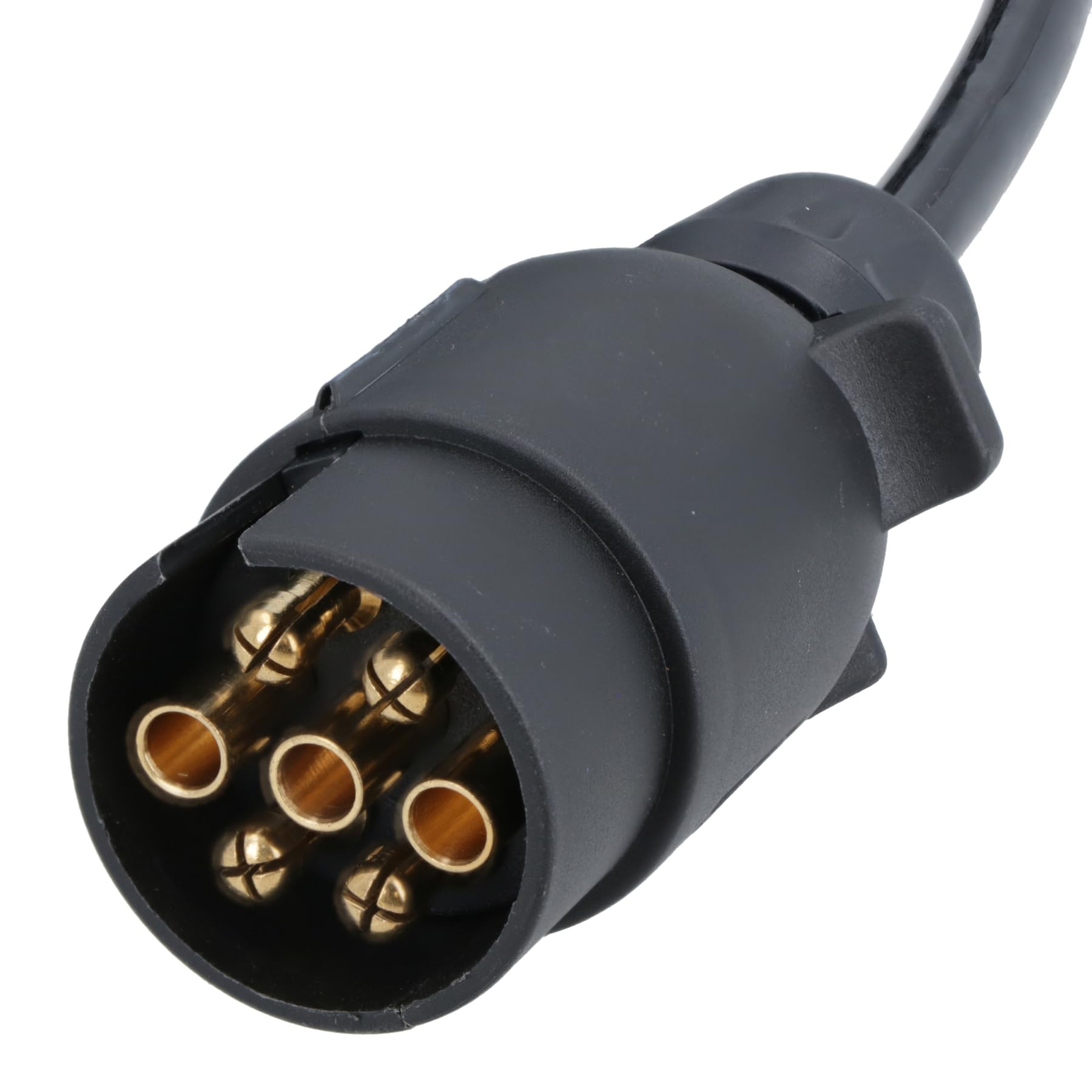 AB Tools 7-pinowy styl wtyczka z przyczepą przedłużającą kabel 2 metry dla Ifor Williams