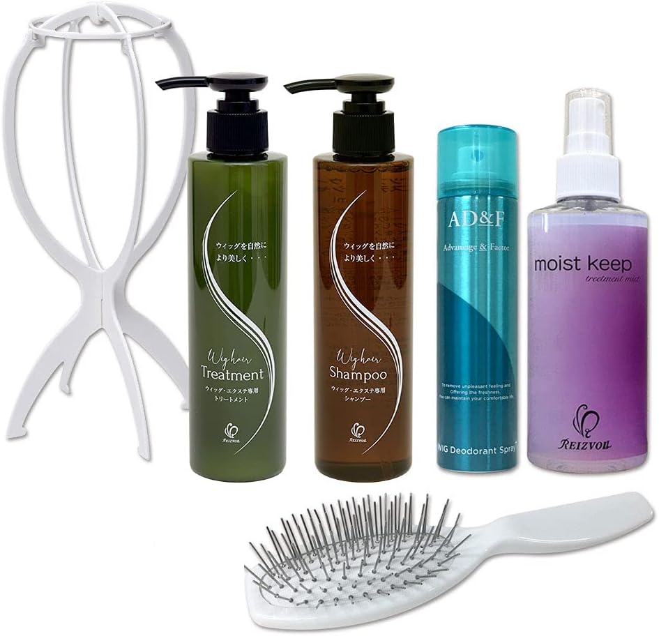 Amazon Co Jp 送料無料 25 Off ウィッグ長持ち6点ケアセットウィッグ かつら お手入れ 医療用ウィッグ ファッションウィッグ 部分かつら ウィッガー シャンプー トリートメント デオドラントスプレー トリートメントミスト 金ブラシ 服