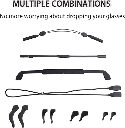 Miniatura 4 de SooGree Glasses Eyewear Retainers Glasses Strap Ear Grip Hooks Prevent Glasses Slipping