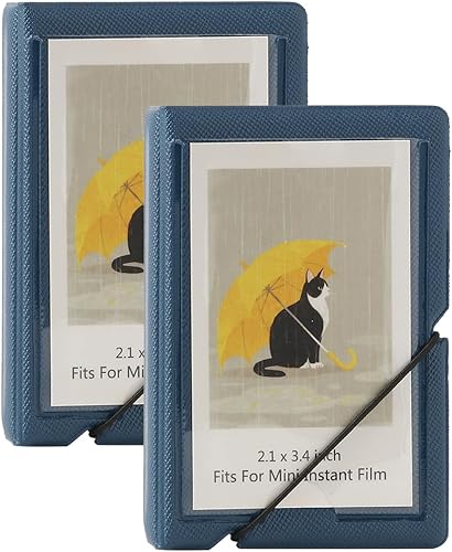 Mini álbum de fotos Polaroid de película instantánea para Fujifilm Instax Mini 12 11 9 99 8 7+ 40 EVO película de cámara, HP Sprocket, tarjetas