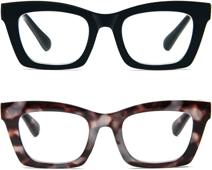 Occhiali Da Lettura Donna Con Cerniera A Molla, Occhiali Luce Blu - Foto 10