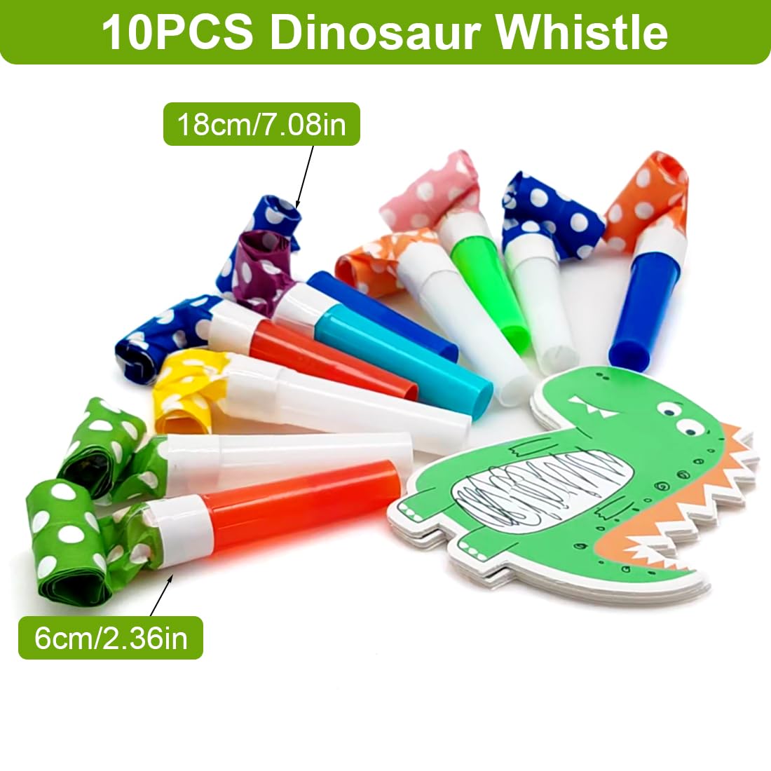 Trombette Festa 100 Pezzi - Corni Colorati Con Sacchetto A Sorpresa Per Compleanni, Matrimoni E Eventi - Foto 10