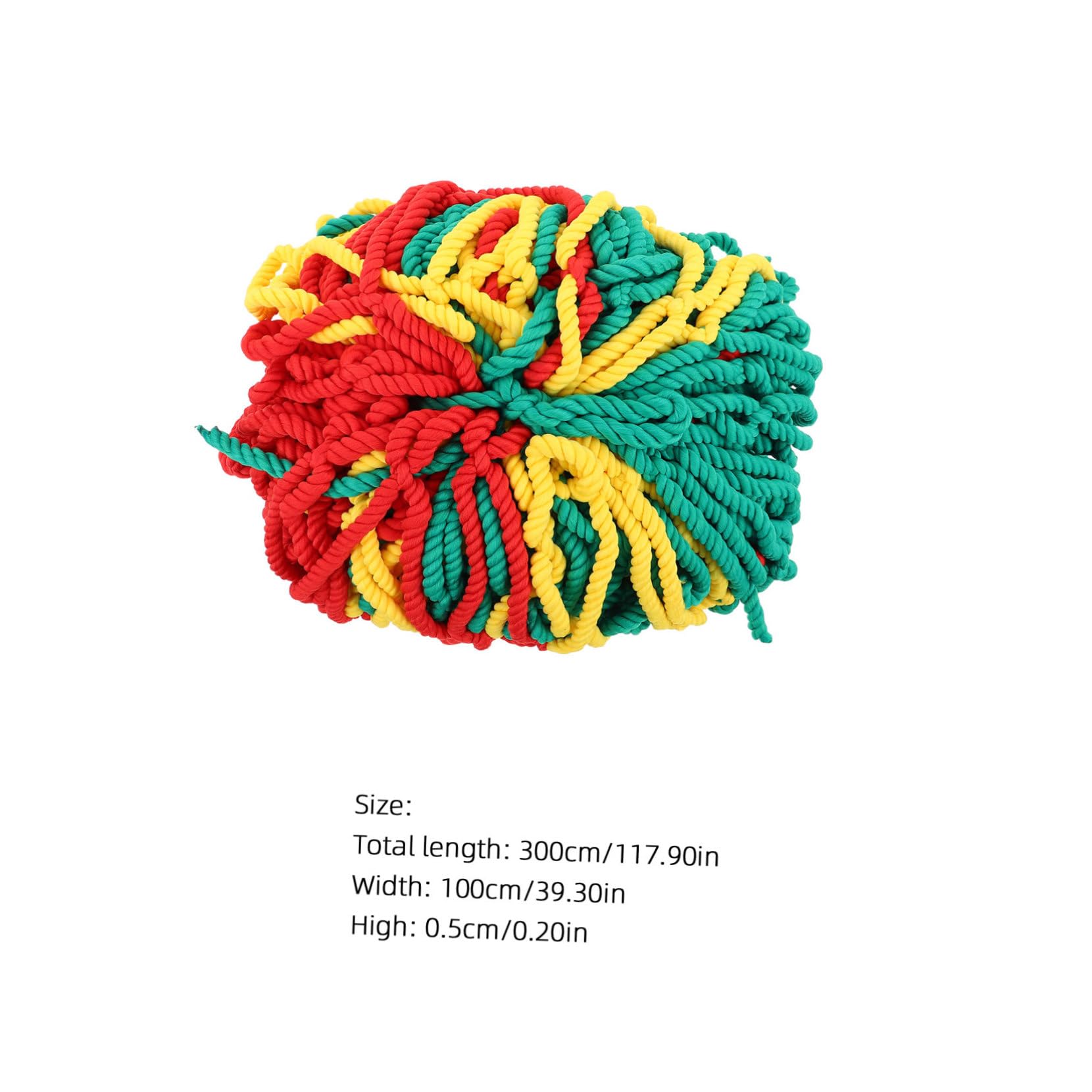 Toddmomy Balcony Safety Net for Boys and Girls Nylon Climbing Net 5cm Mesh 1m x 3m Stair Protection Decorative