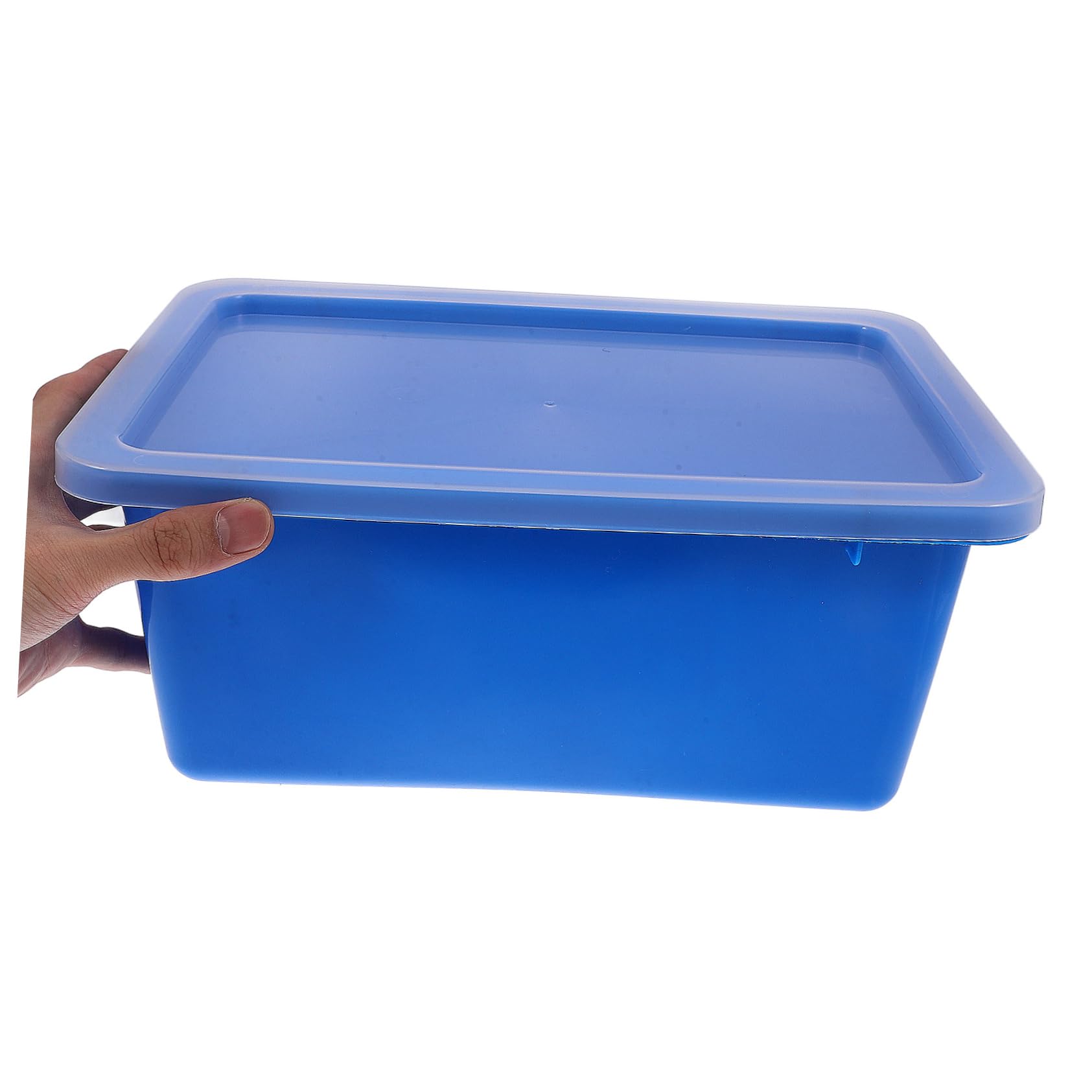 2stücke Pack Stapelbare Kunststoff-aufbewahrungsboxen Mit Deckel Spielzeug-organizer Für Junge Mädchen Geräumige Transparente Lagerbehälter Für Spielzimmer Klassenzimmer Und