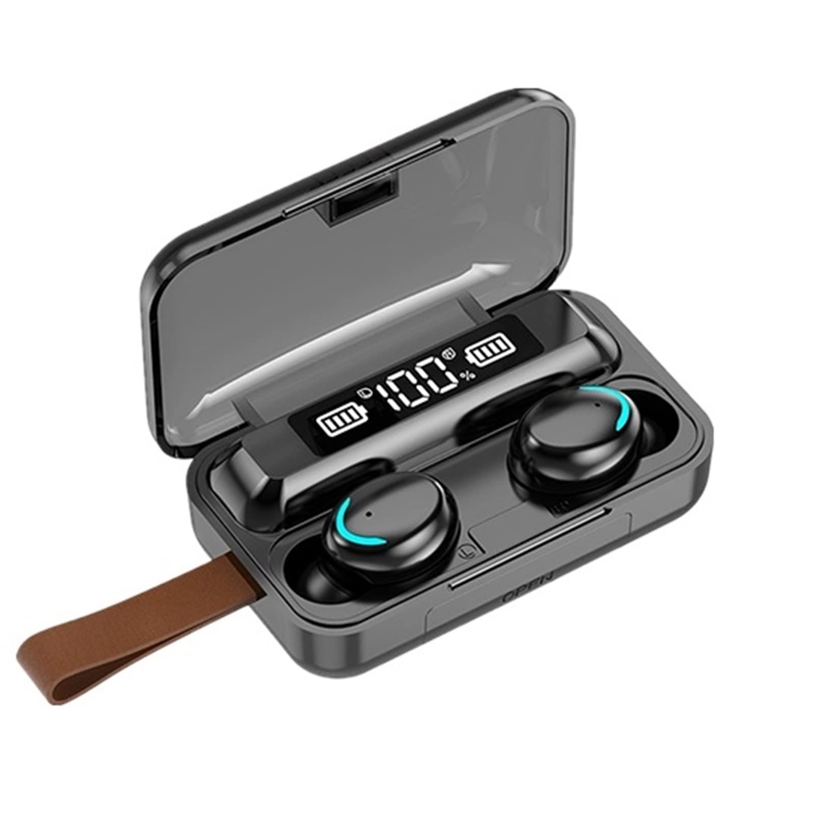 WANAMWireless Earphones Bluetooth 5.0 Headset Charging Box Wireless Headset 9D Stereo Sports Waterproof Headset With Microphone Headset