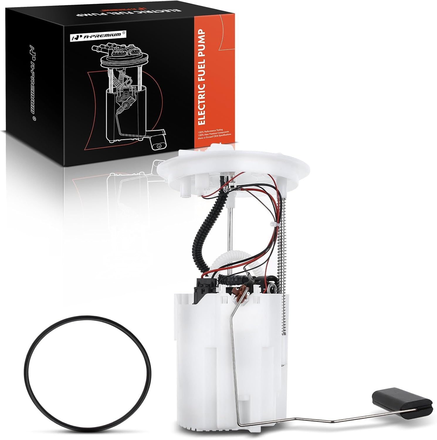 A-Premium Electric Fuel Pump Module Assembly with Sending Unit Compatible with Ford Escape 2013-2016 & Lincoln MKC 2015-2016, L4 1.6L 2.0L, Gas, 4 Pins