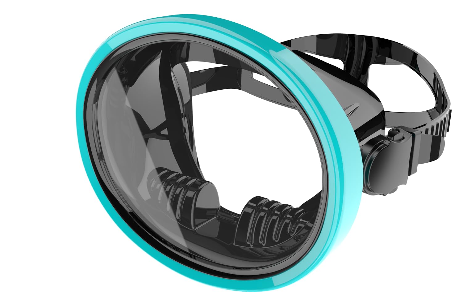 Diving Mask Scuba Mask Spearfishing Mask Freediving Water Mask Tempered Glass Oval HD Anti-Fog Scuba Goggles for Adults
