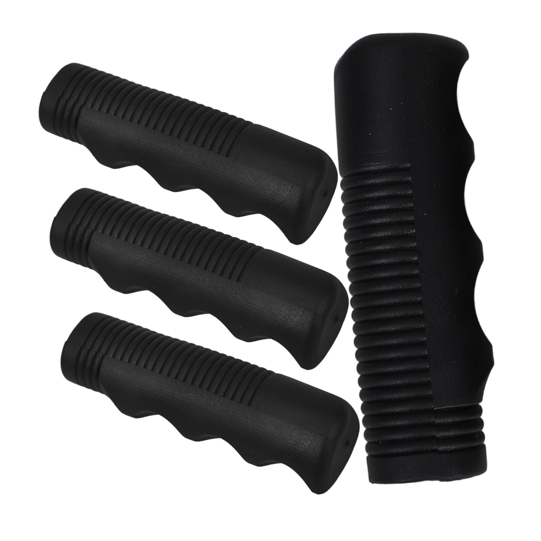 FOMIYES 4pcs Wheelchair Handle Covers PVC Hand Grips for Wheelchair Anti-Slip Handle Wraps Easy Install Ergonomic Design