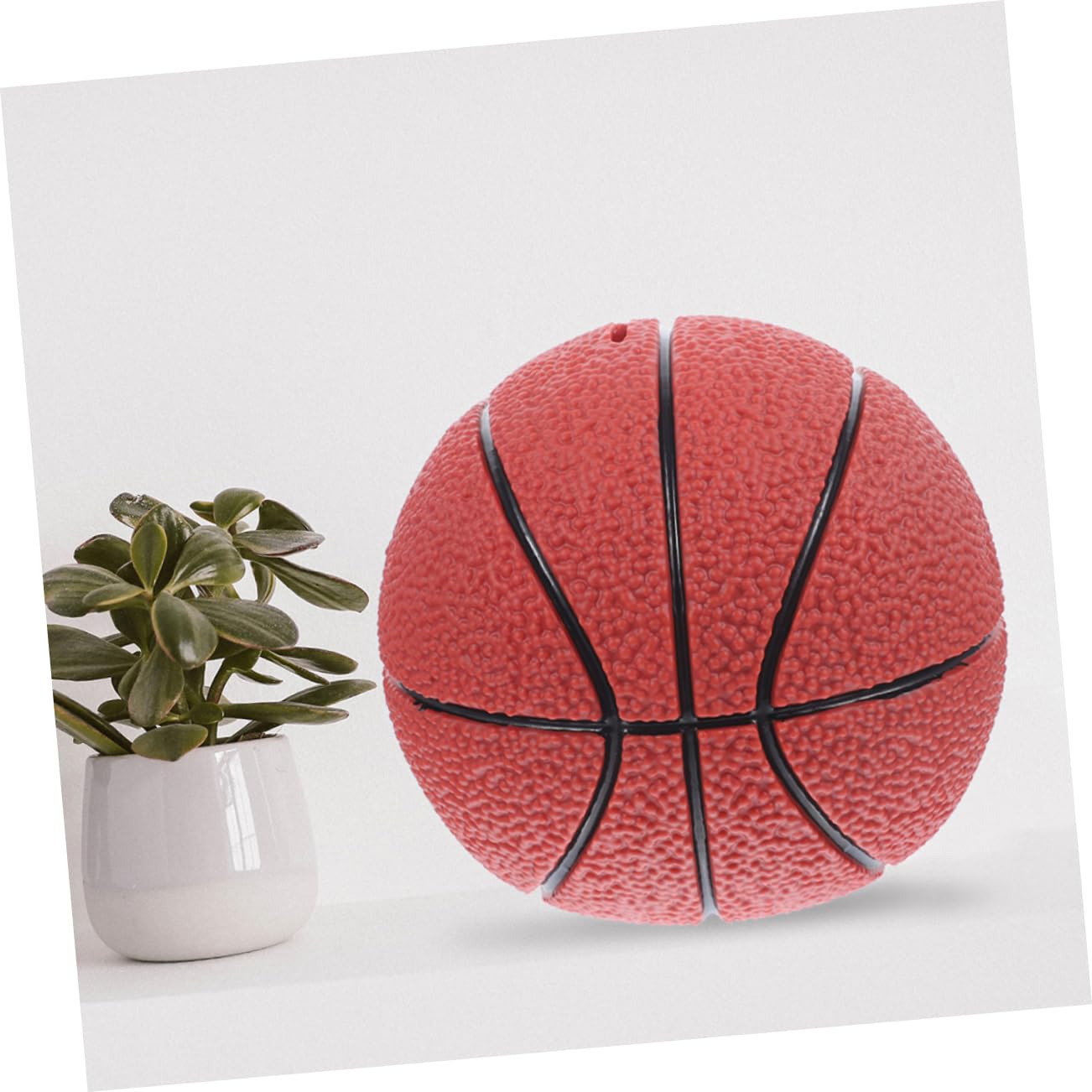 2pezzi Salvadanai Forma Di Palla Da Basket Contenitore Per Monete Per Decorazione Per Stanza Risparmio Facile e Divertente