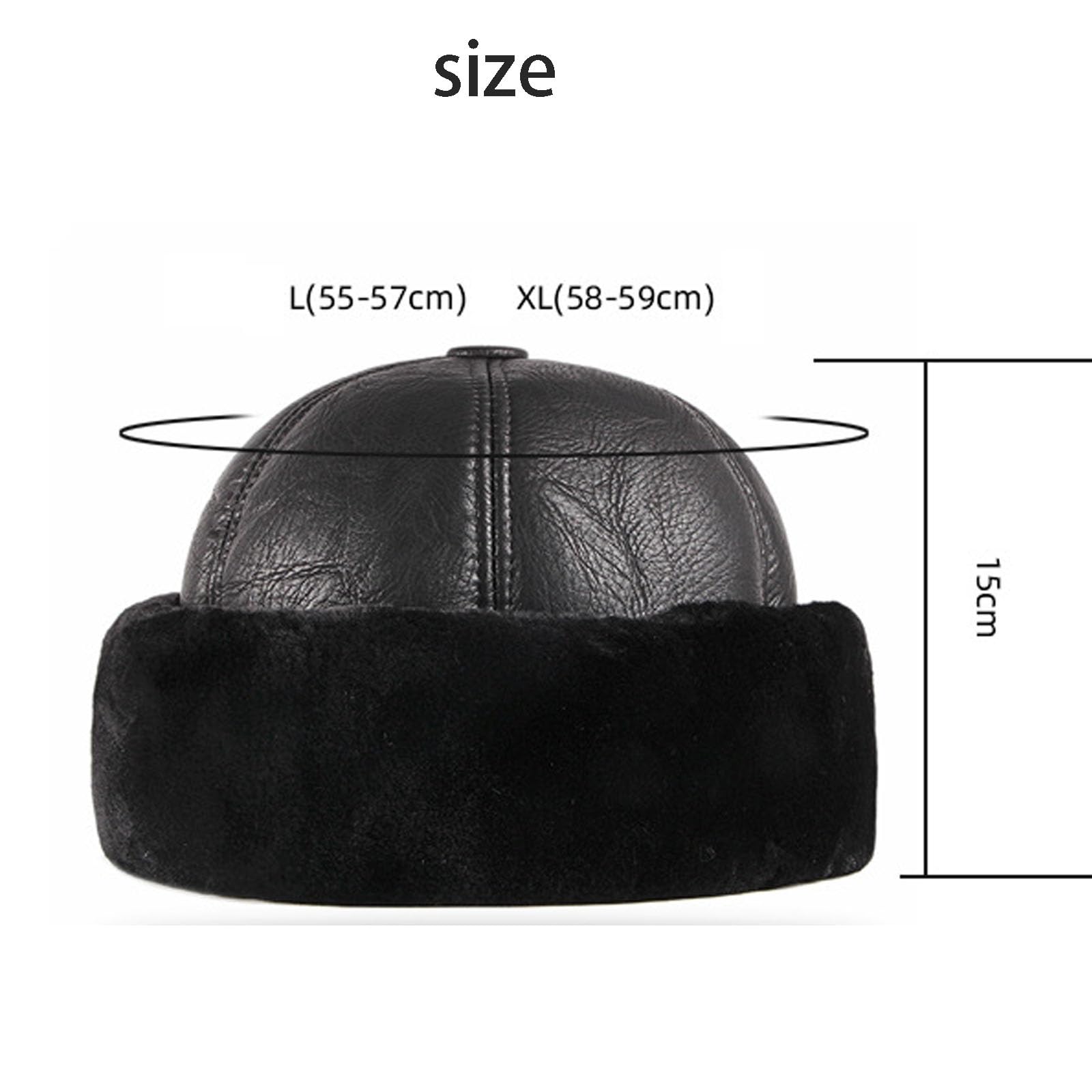 Cappello Da Marinaio Senza Tesa In Pelle Calda For Uomo E Donna, Berretto Da Marinaio For Uomo E Donna Di Mezza Età, Bambini E Adulti