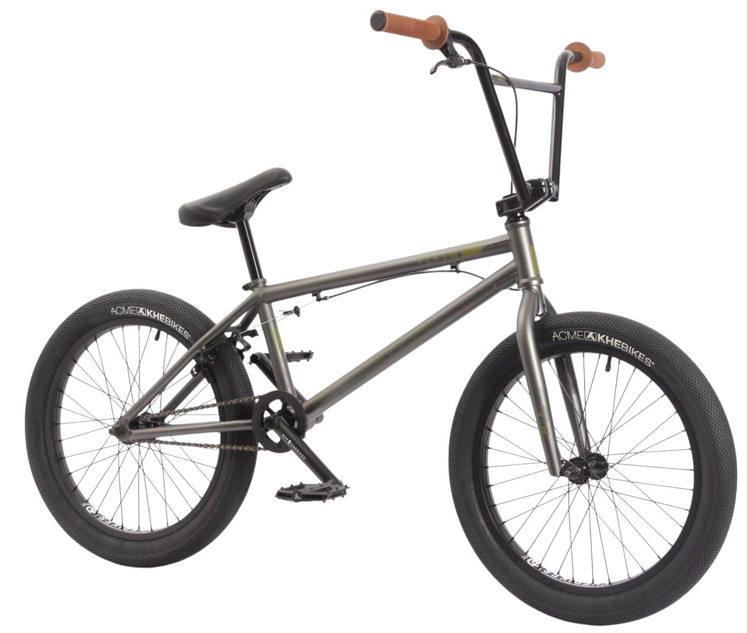 KHE Plasm XL BMX 20" - Tube supérieur - 21,25" - Manivelle CrMo - 10,9 kg - Rotor Affix - Selle Pivotal - Anthracite - Pour grands conducteurs (170-205 cm) - Modèle 2025