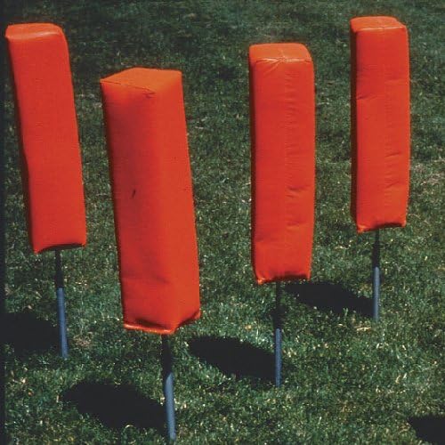 Football Corner Pylons in Orange Set of 4, Yard Markers Amazon Canada