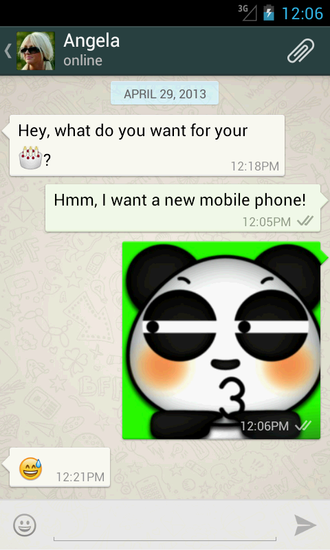 Aplicación Panda DIY for Chat en Amazon Appstore
