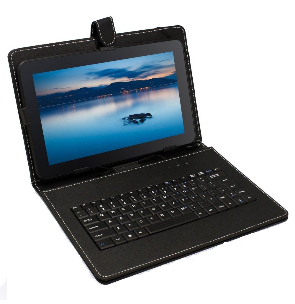 UNIC N1(512+4GB) Dual Sim 3G calling (WIFI+Voice calling) Tablet with Keyboard- White