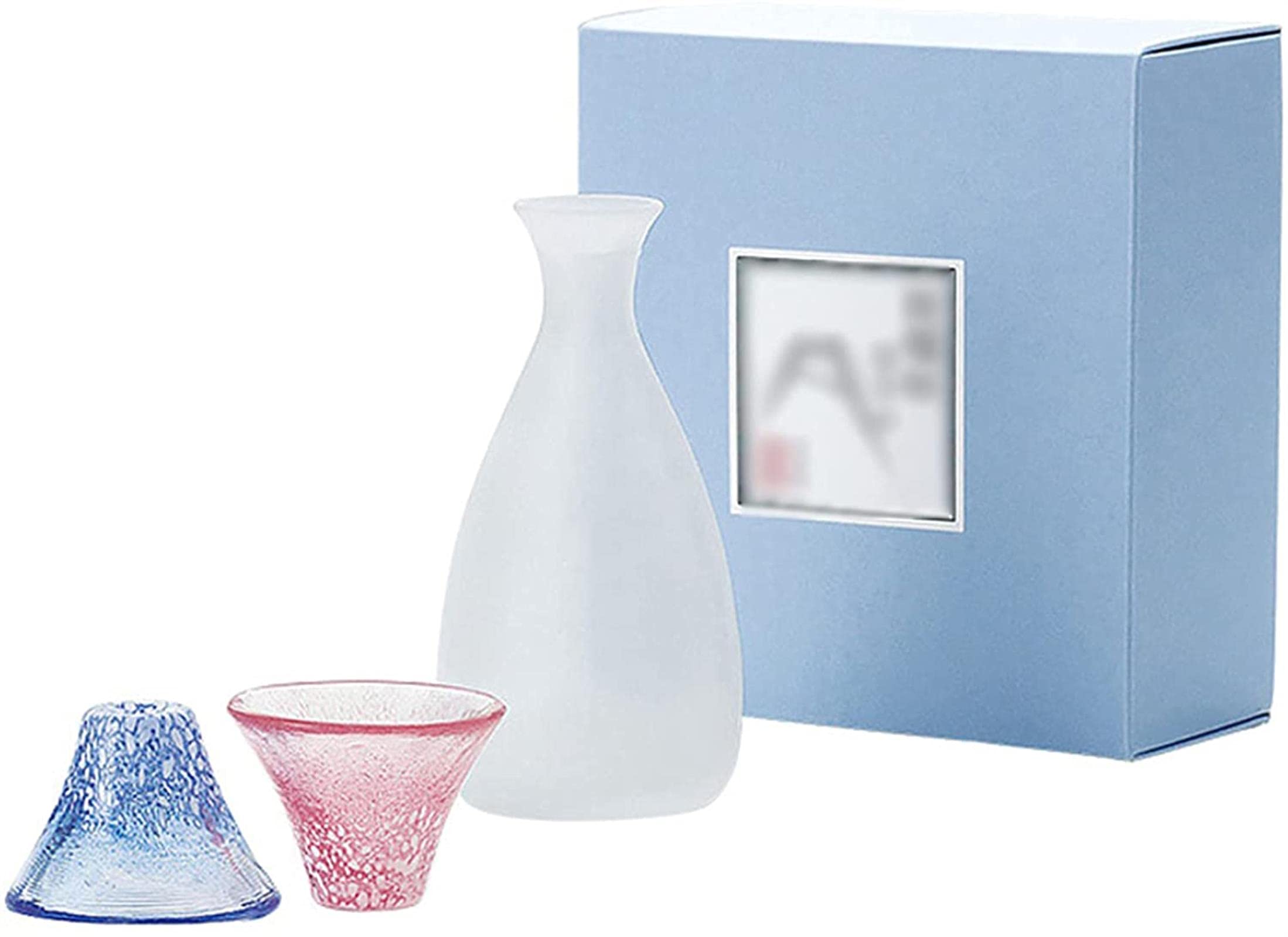 Juego De Sake Japonés Conciso, Olla para Sake, Taza De Sake De Vidrio Transparente, Ideal para Fiestas En Casa Y como Regalo.