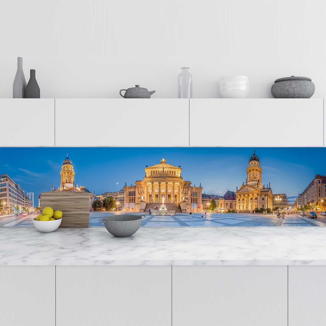 Mutfak Tezgah Arası Folyo Fayans Kaplama Folyosu Berlin 60x400 CM