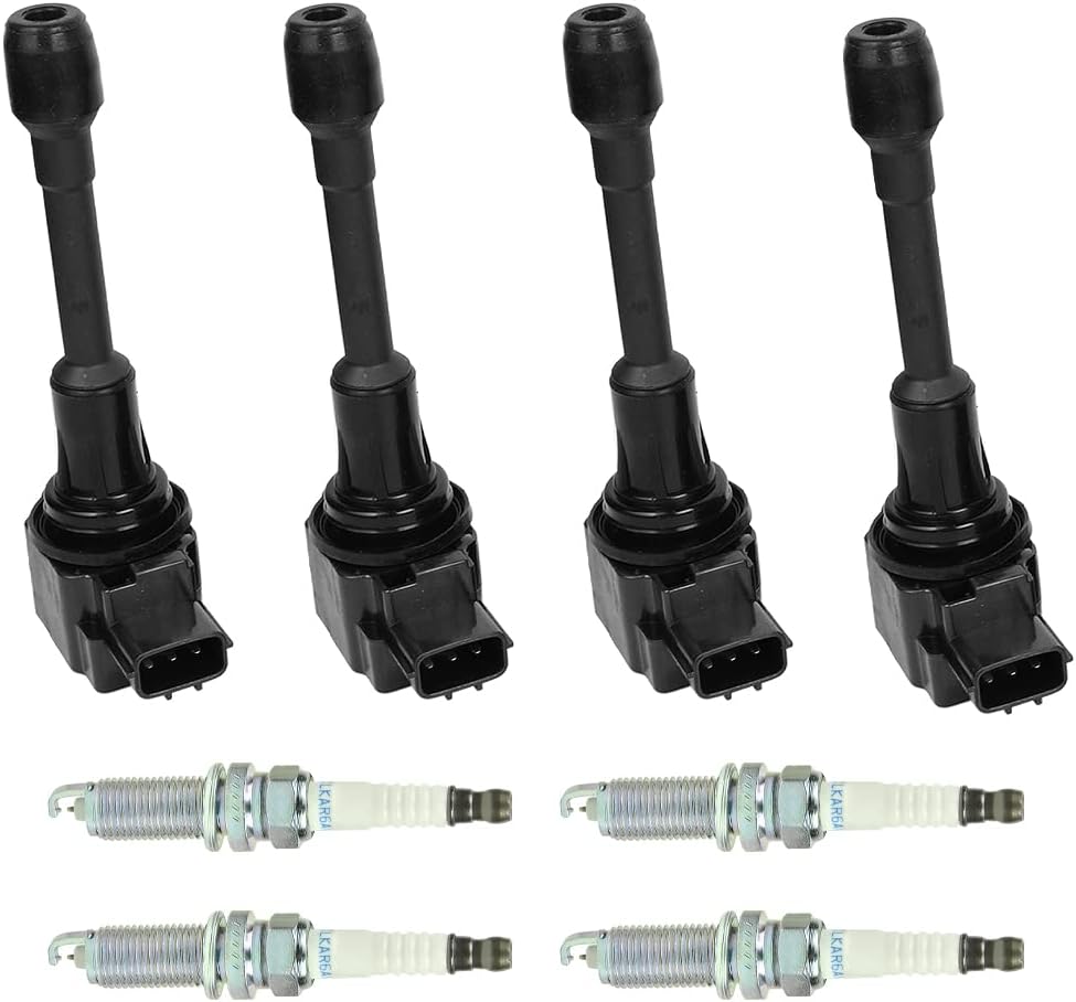 Ignition Coils Pack UF549 & Spark Plugs 9029, CNPAPC Spark
