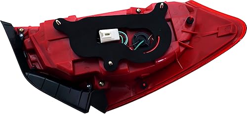 Miniatura 5 de Garage-Pro Luz trasera compatible con Infiniti G35 2007-2008, G37 2009-2013, G25 2011-2012, Q40 2015 4 puertas, Sedan halógeno con bombilla(s) lado