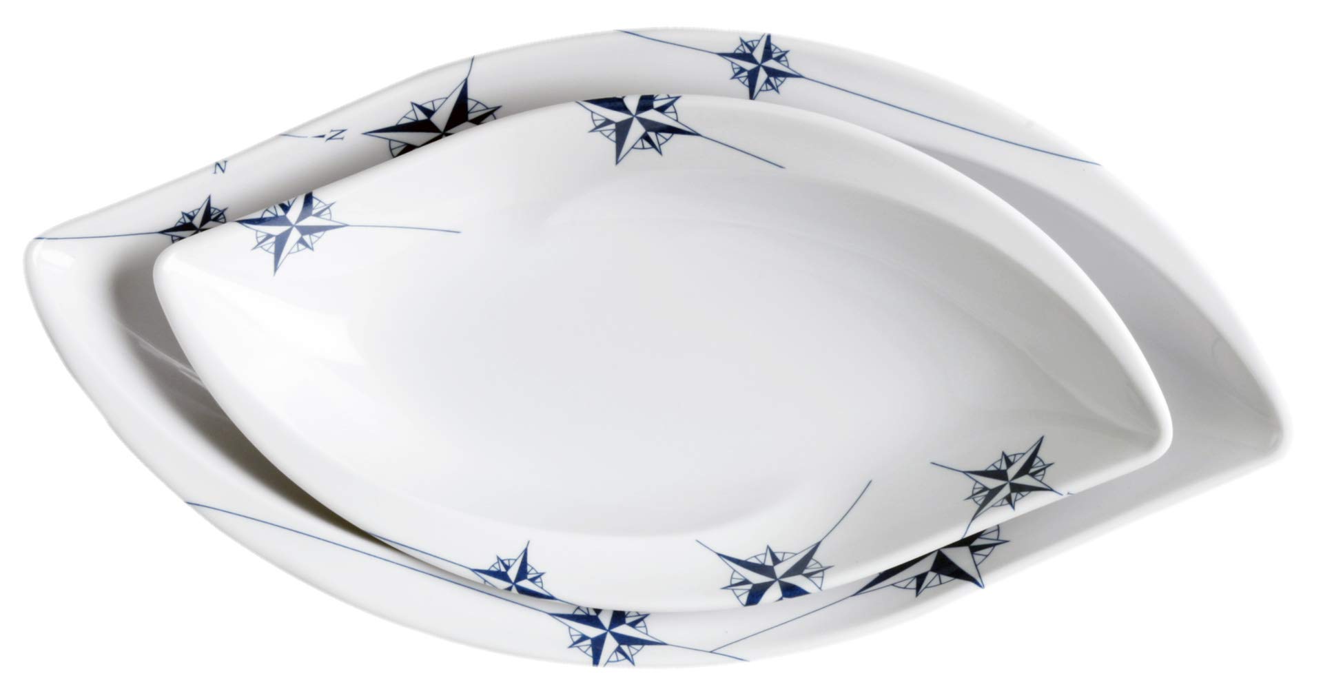 Ciotola Da Zuppa Northwind Marine Business 19 Cm - Infrangibile In Melamina, Antiscivolo, Per Campeggio E Barca