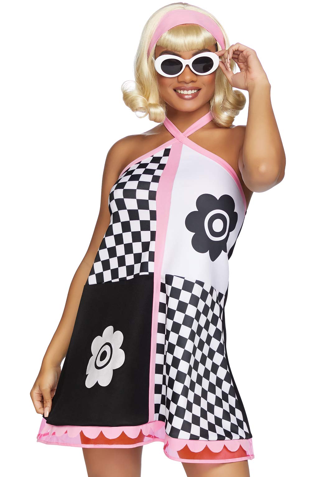 LegAvenue Swinging 60s Sweetie 20's, 60's & 80's Multicolor