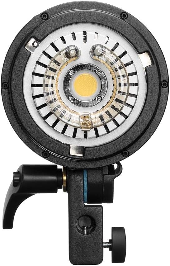 Flashpoint Studio Pro 600 III-V 600Ws R2 Monolight Strobe Flash with 30W LED Modeling Lamp, Bowens Mount Strobe Light for Photography, R2 2.4GHz Wireless Studio Light with 1.0s Max Recycle Time