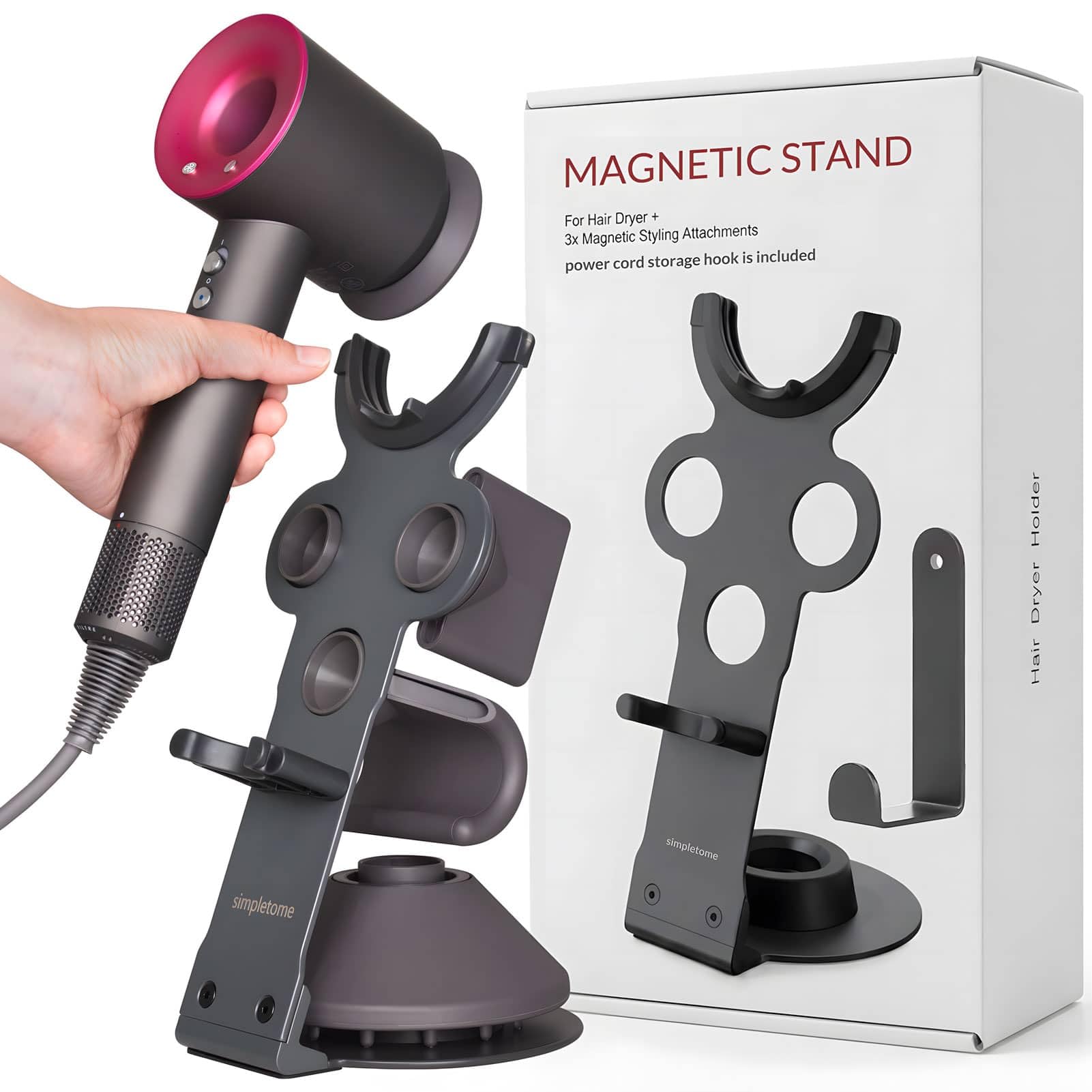 Amazon.com: Magnetic Hair Dryer Holder Stand for Dyson Supersonic
