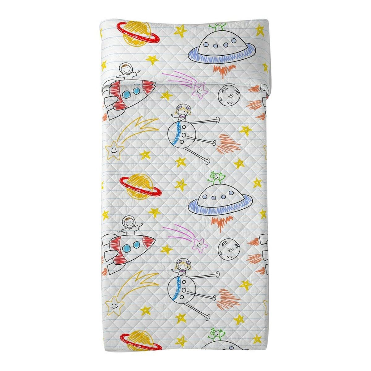 COOL KIDS Colcha Bouti Reversible Lluc A Cama 90 cm