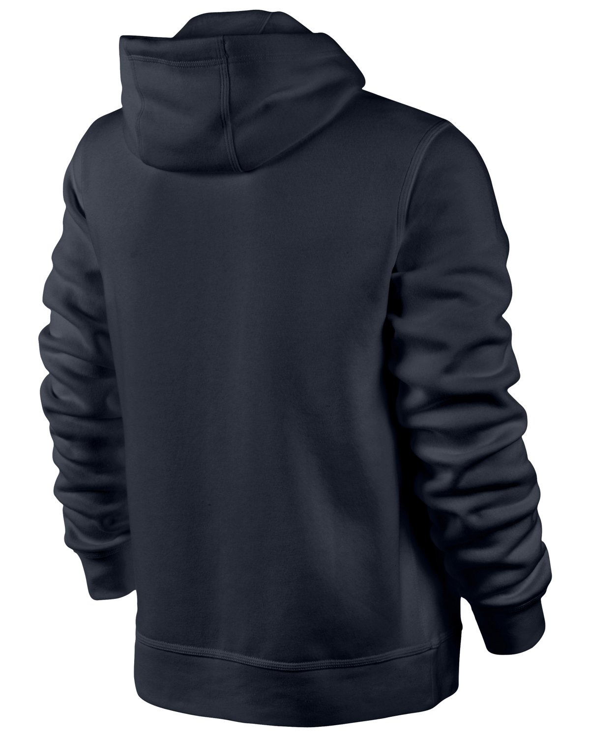 nike men's club swoosh full zip hoodie