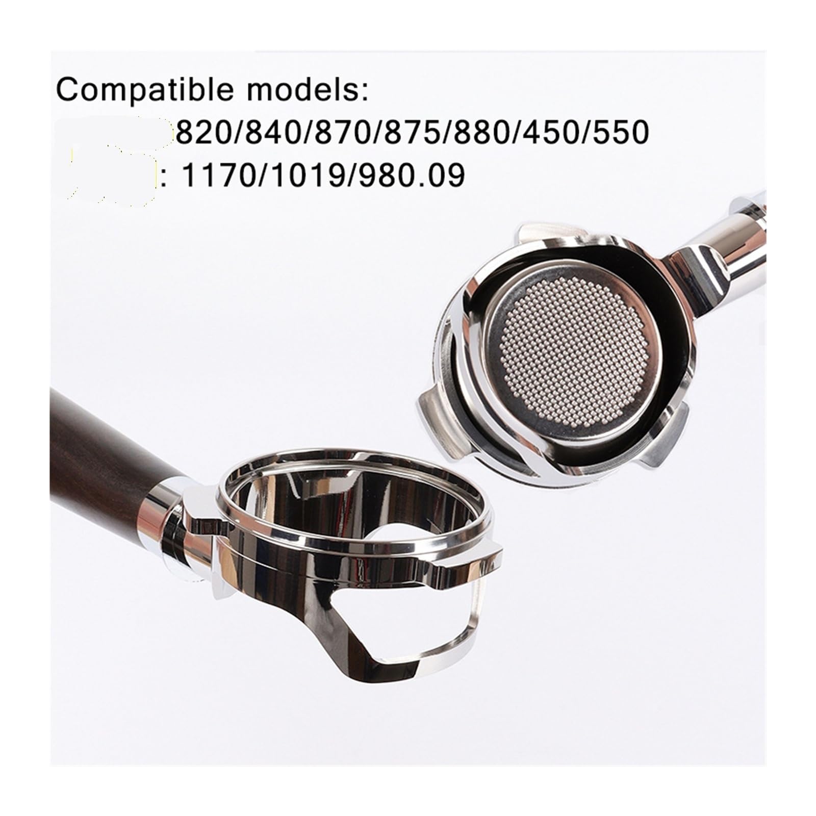Compatibile con il portafiltro senza fondo Breville 870 54MM