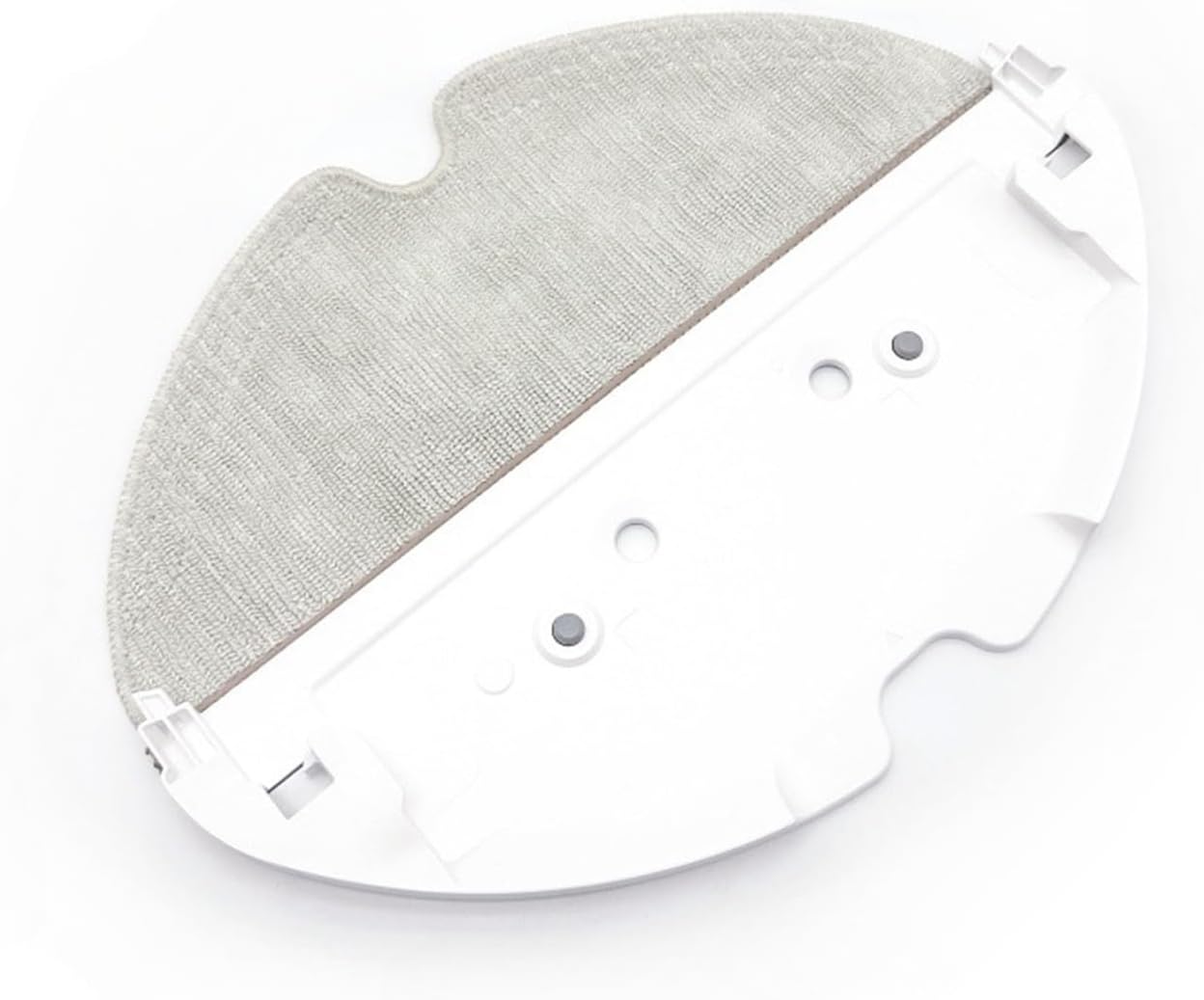 Mop Cloth Mount Assemble with Mop Replacement Parts. Compatible for Roborock Q8 Max. Robot Vacuum Cleaner Parts(White Board add mop)